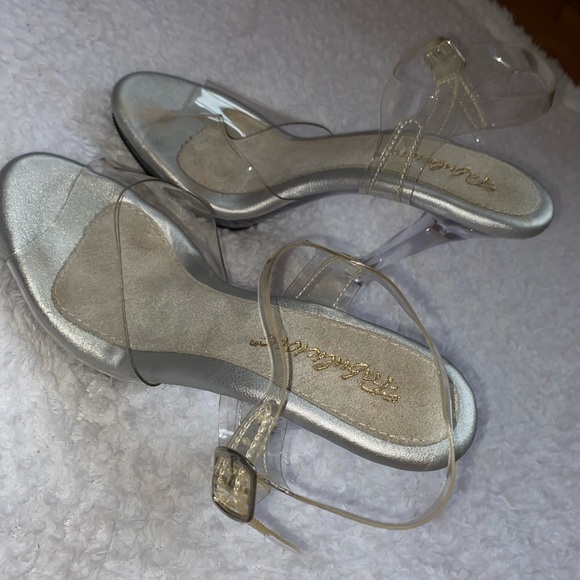 Clear plastic Good Quality Heels - Picture 4 of 6